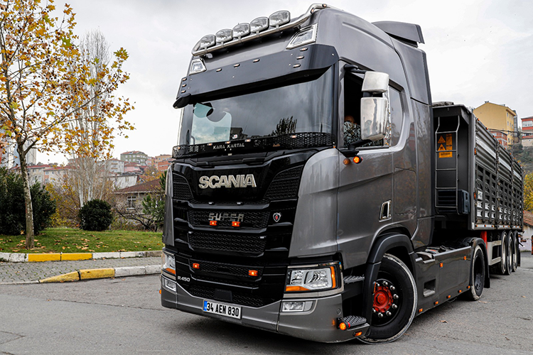 2018 SCANIA - R450/GRI (8.30 Kapaklı Dorseli)